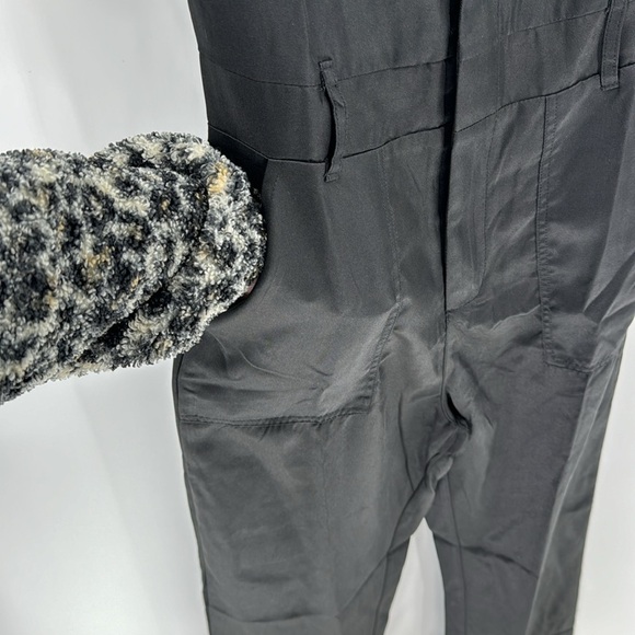 No Brand black polyester jumpsuit versatile artsy casual lightweight new - Picture 7 of 11